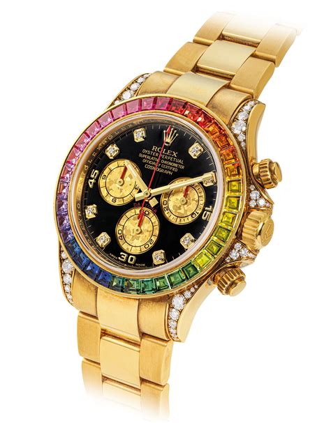 rolex with colorful diamonds|rolex with diamonds men's.